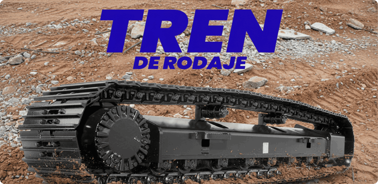 Tren de Rodaje para Maquinaria Pesada