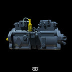 Bomba Hidraulica K3V112DT-9N24-12T Eje de 12 estrias para excavadora de 20 toneladas