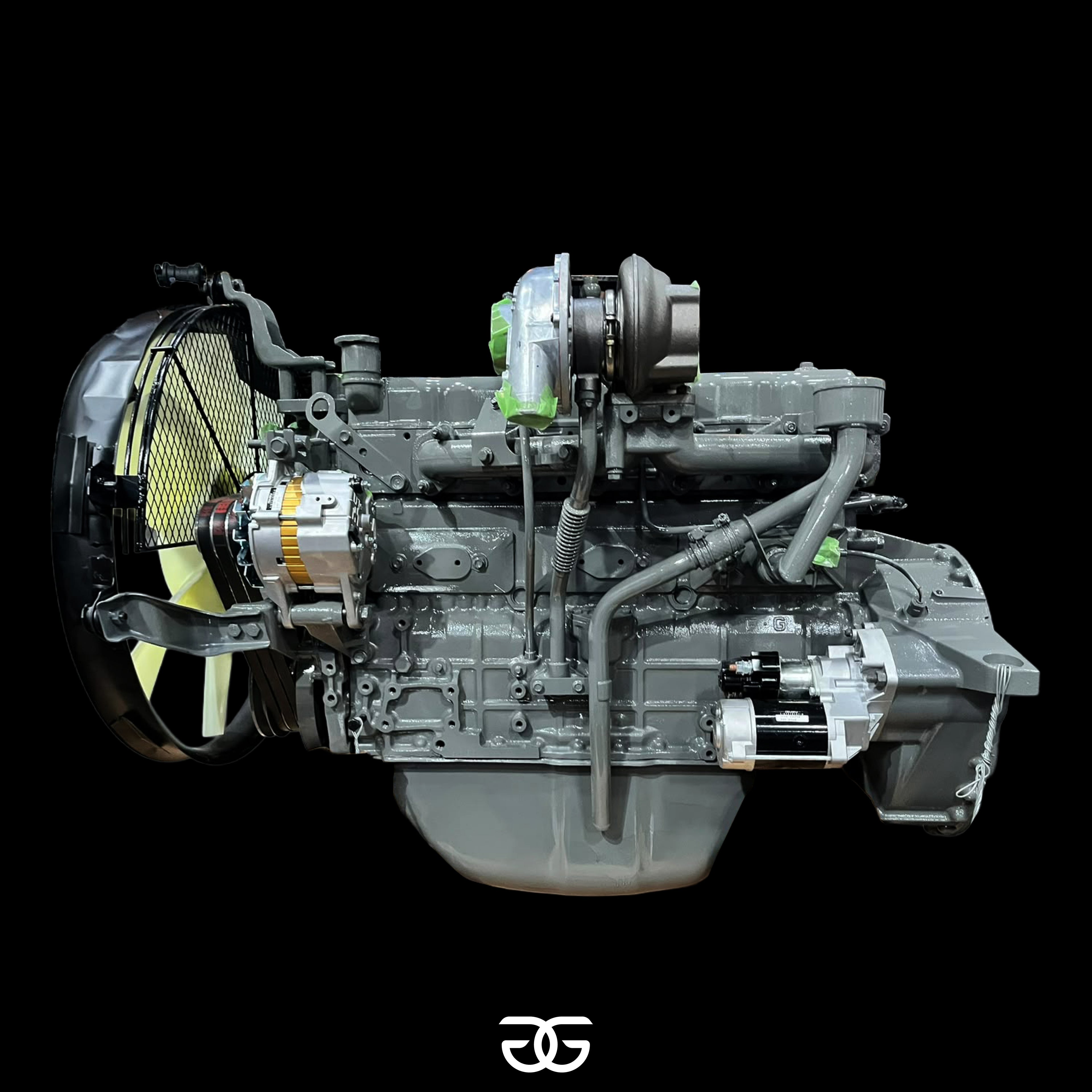 Motor 6BG1 para excavadora Hitachi, kobelco y doosan