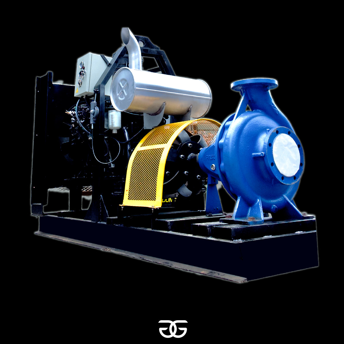 Motobomba con motor Cummins 6BT5.9 y bomba de agua 125/40 Imagen principal del producto